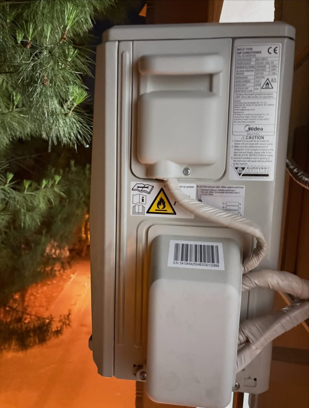 Midea dış ünite