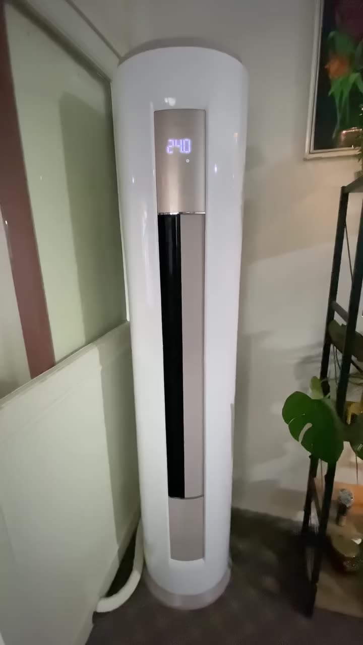 Salon tipi klima ve dış ünite videosu